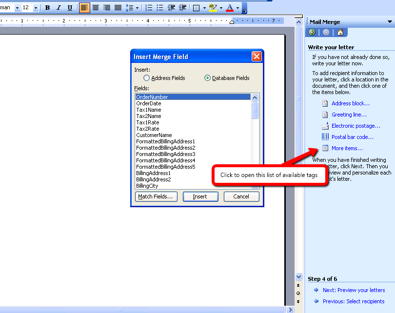 How do I create a custom document (word 2003)? - Support | inFlow Inventory